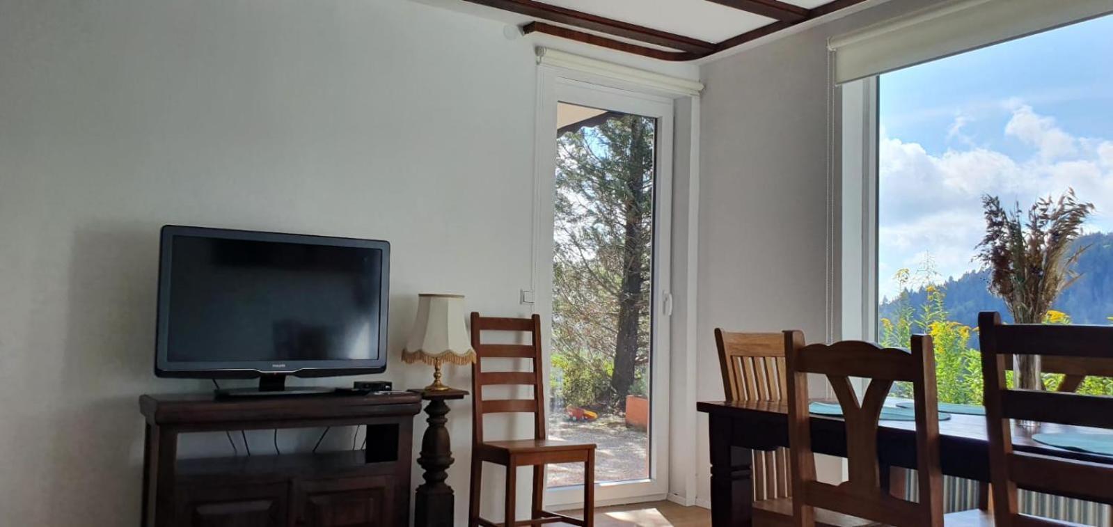 Kleines Wiesental Haus Panorama Mit Alpenblickヴィラ エクステリア 写真